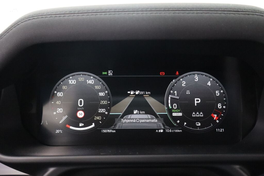 Land Rover Defender 2023 110 P400e Plug-in Hybrid SE 23,5MY / Matrix LED / Meridian® / Navi / Lämmitettävä ohjauspyörä / Webasto
