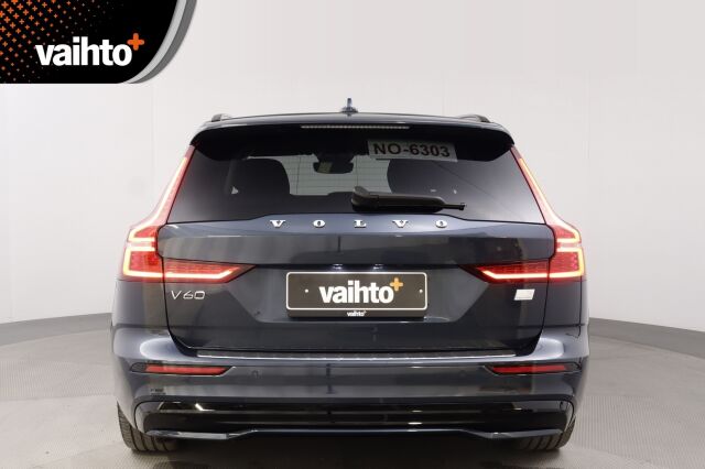 VOLVO V60 2023 T6 AWD Long Range Plus Dark / Harman Kardon / ACC / BLIS / Muistipenkit - RAHOITUS TÄHÄN AUTOON VAIN 3.99% - 