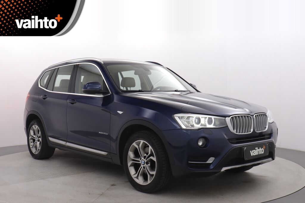 BMW X3 2014 F25 xDrive20d TwinPower Turbo A / HiFi / Nahat / Kamera / Vetokoukku