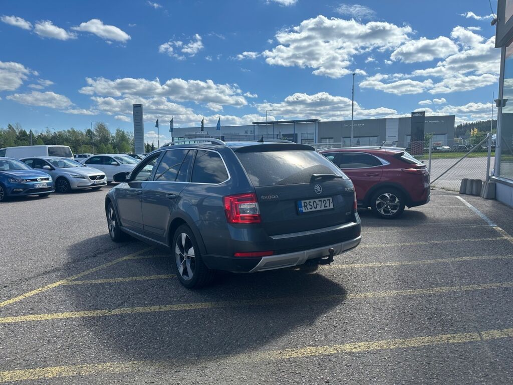 Skoda Octavia 2016 Combi 2,0 TDI 184 4x4 Scout DSG Autom / Hieno kuntoinen / Keyless Go / Webasto / Koukku