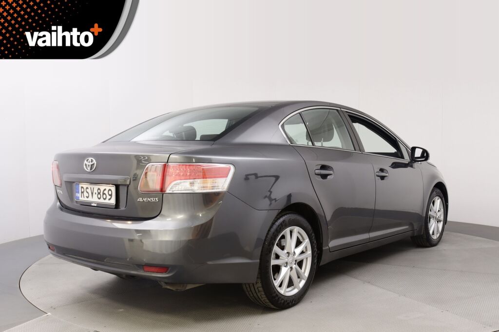 Toyota Avensis 2010 1,8 Valvematic Sol Edition 4ov Multidrive S / JUURI TULLUT / Suomiauto / Vakionopeudensäädin