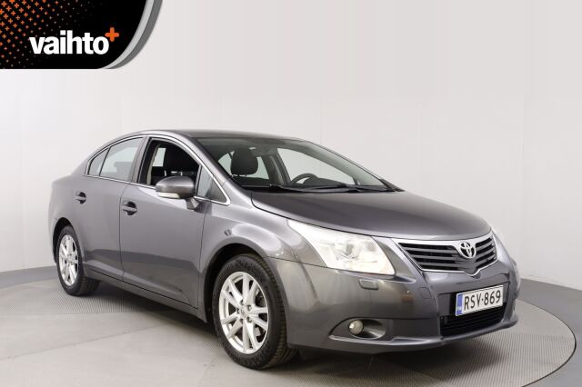 Toyota Avensis 2010 1,8 Valvematic Sol Edition 4ov Multidrive S / JUURI TULLUT / Suomiauto / Vakionopeudensäädin