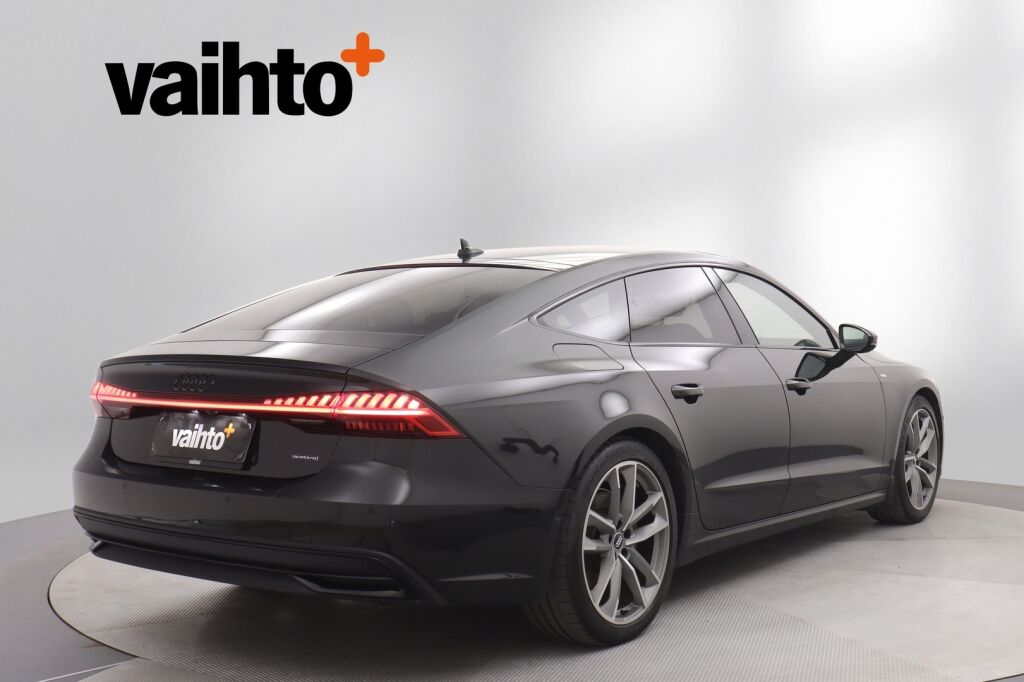Audi A7 2020 Business Sport 50 TFSI e quattro S tronic / S line-paketti / Matrix / B&O / HUD / 360 kamera / Optiikka-paketti