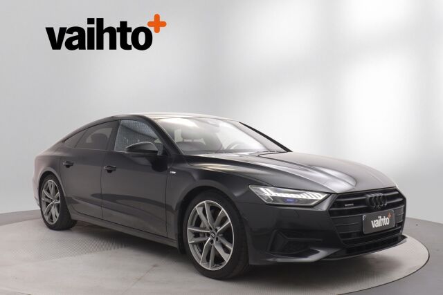Audi A7 2020 Business Sport 50 TFSI e quattro S tronic / S line-paketti / Matrix / B&O / HUD / 360 kamera / Optiikka-paketti