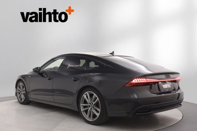 Audi A7 2020 Business Sport 50 TFSI e quattro S tronic / S line-paketti / Matrix / B&O / HUD / 360 kamera / Optiikka-paketti