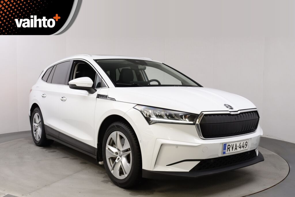 Skoda Enyaq 2023 80x 4x4 iV / Kamera / Lämpöpumppu / Panoraama / Ratinlämmitin / Nahkasisusta / ALV
