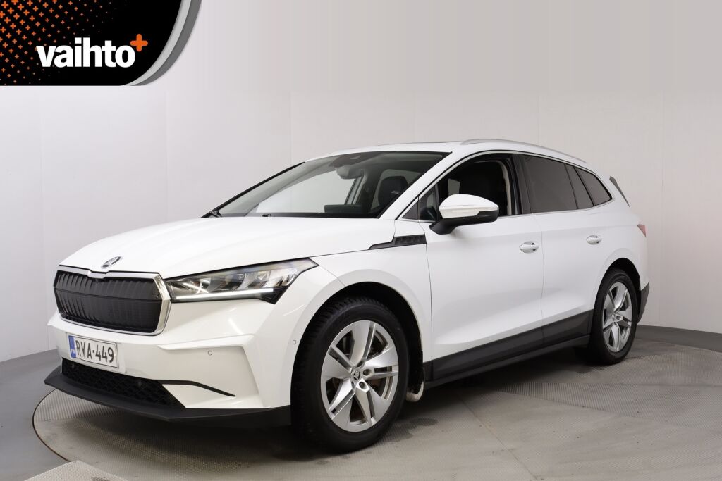 Skoda Enyaq 2023 80x 4x4 iV / Kamera / Lämpöpumppu / Panoraama / Ratinlämmitin / Nahkasisusta / ALV