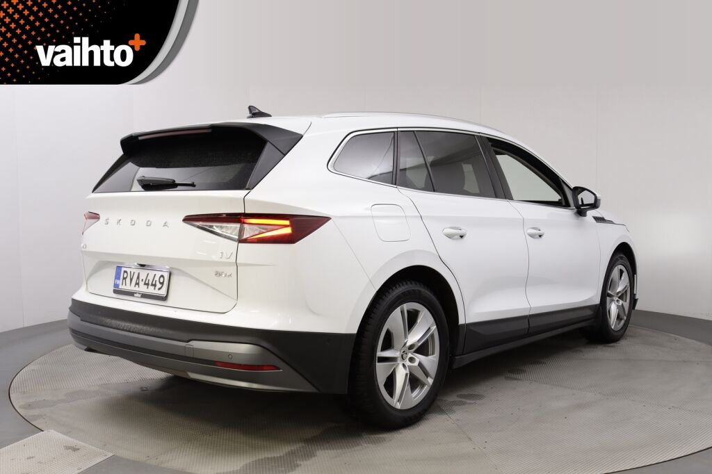 Skoda Enyaq 2023 80x 4x4 iV / Kamera / Lämpöpumppu / Panoraama / Ratinlämmitin / Nahkasisusta / ALV