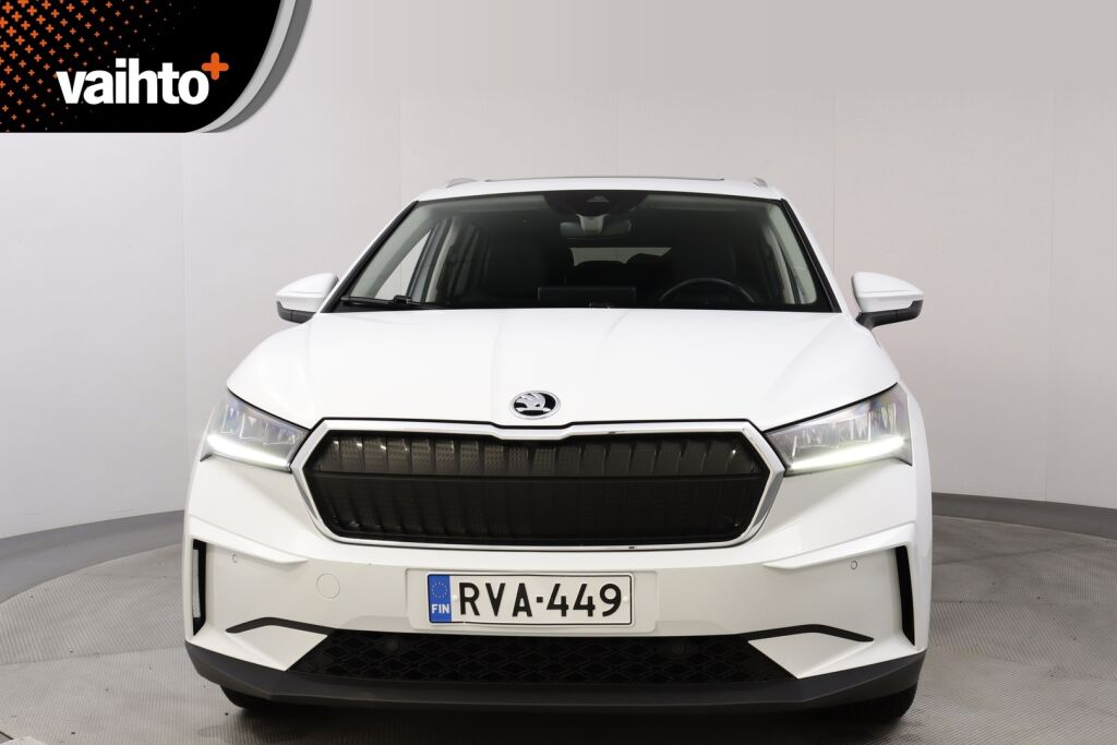 Skoda Enyaq 2023 80x 4x4 iV / Kamera / Lämpöpumppu / Panoraama / Ratinlämmitin / Nahkasisusta / ALV