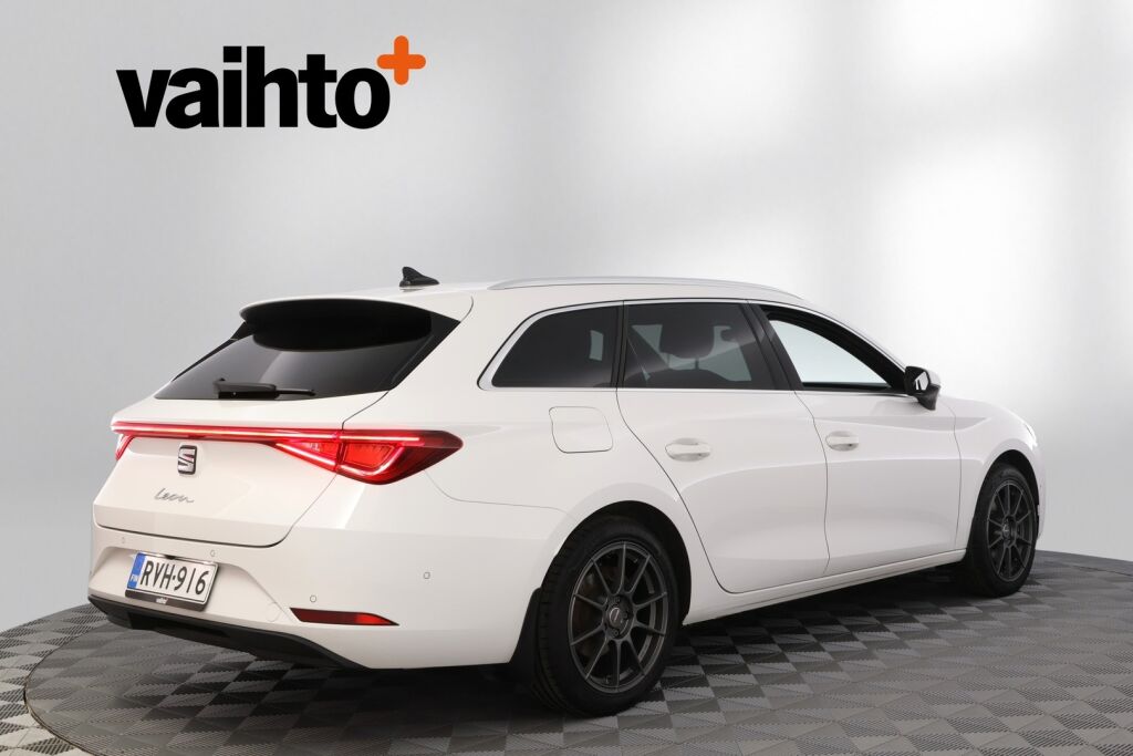 Seat Leon 2023 1,5 TGI 130 Style DSG / ACC / Kamera / KeylessGo / LED / Merkkihuollettu 6/25 viimeisin / Suomiauto