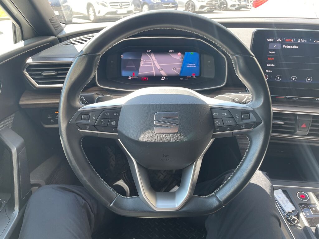 Seat Leon 2023 1,5 TGI 130 Style DSG / ACC / Kamera / KeylessGo / LED / Merkkihuollettu 6/25 viimeisin / Suomiauto