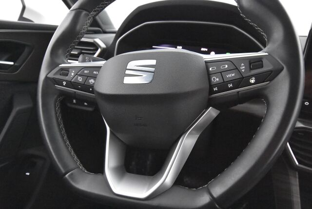 Seat Leon 2023 1,5 TGI 130 Style DSG / ACC / Kamera / KeylessGo / LED / Merkkihuollettu 6/25 viimeisin / Suomiauto