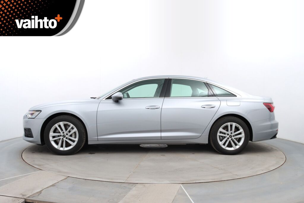 Audi A6 2024 Sedan 50 TFSI e Land of quattro / 1-Om. Suomiauto / Nahkaverhoilu / Sähk. koukku / P-Kamera / Navigointi