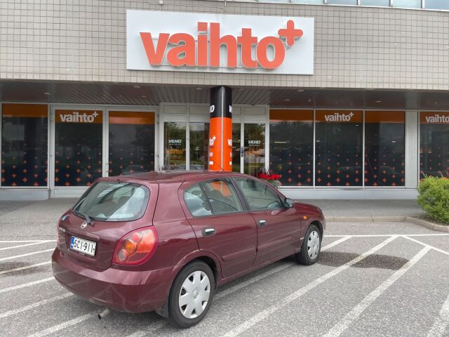 Nissan Almera 2005 1,8 Luxury 5-ov./ Automaatti-ilmastointi