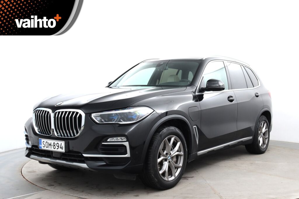 BMW X5 2020 G05 xDrive45e A / Laser-Led / Panorama / 360 kamera / Harman Kardon / Muistinahat / Navi /