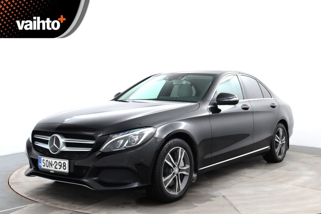 Mercedes-Benz C 2015 350 e A Premium Business / Adapt.Vakkari / HUD / BLIS / Burmester / Navi / Kattoluukku / - RAHOITUS TÄHÄN AUTOON VAIN 3.99% - 