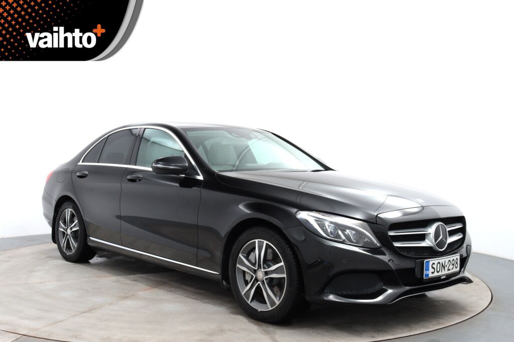 Mercedes-Benz C 2015 350 e A Premium Business / Adapt.Vakkari / HUD / BLIS / Burmester / Navi / Kattoluukku / - RAHOITUS TÄHÄN AUTOON VAIN 3.99% - 
