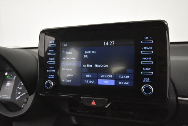 Toyota Yaris 2023 1,5 Hybrid Active / 1-Om. Suomiauto / Merkkihuollettu / ALV / ACC / P-Kamera / Lohkolämmitin