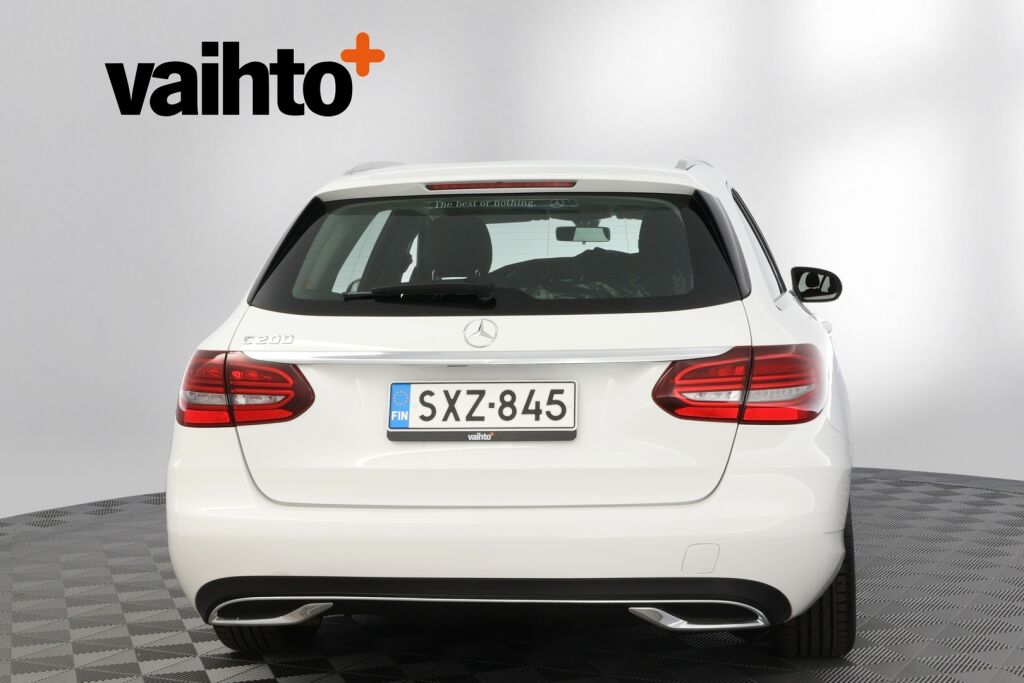 Mercedes-Benz C 2019 200 T A Business / Webasto / Juuri huollettu / LED High Performance-ajovalot / Kamera