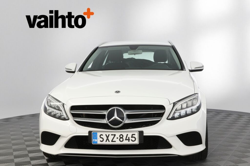 Mercedes-Benz C 2019 200 T A Business / Webasto / Juuri huollettu / LED High Performance-ajovalot / Kamera