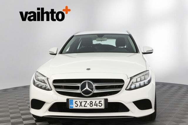 Mercedes-Benz C 2019 200 T A Business / Webasto / Juuri huollettu / LED High Performance-ajovalot / Kamera