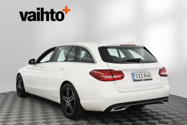 Mercedes-Benz C 2019 200 T A Business / Webasto / Juuri huollettu / LED High Performance-ajovalot / Kamera