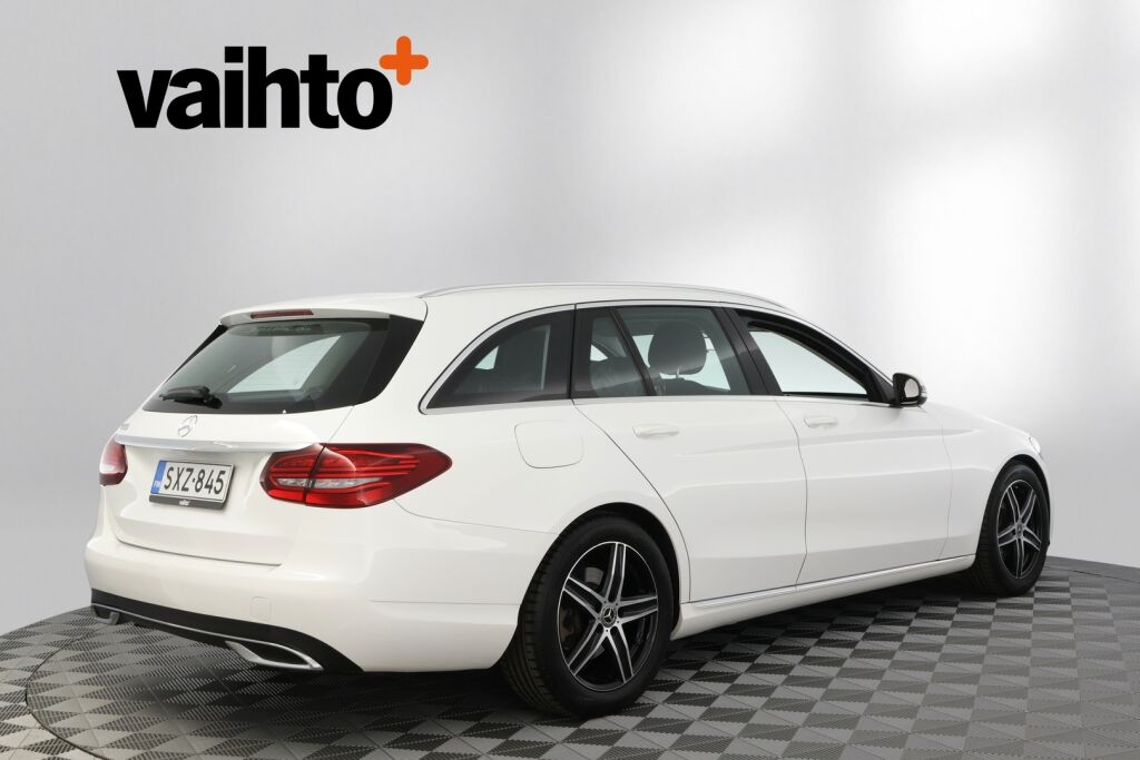 Mercedes-Benz C 2019 200 T A Business / Webasto / Juuri huollettu / LED High Performance-ajovalot / Kamera