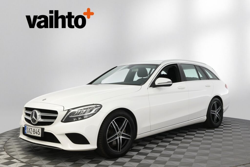 Mercedes-Benz C 2019 200 T A Business / Webasto / Juuri huollettu / LED High Performance-ajovalot / Kamera