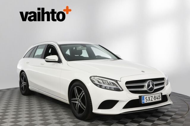 Mercedes-Benz C 2019 200 T A Business / Webasto / Juuri huollettu / LED High Performance-ajovalot / Kamera