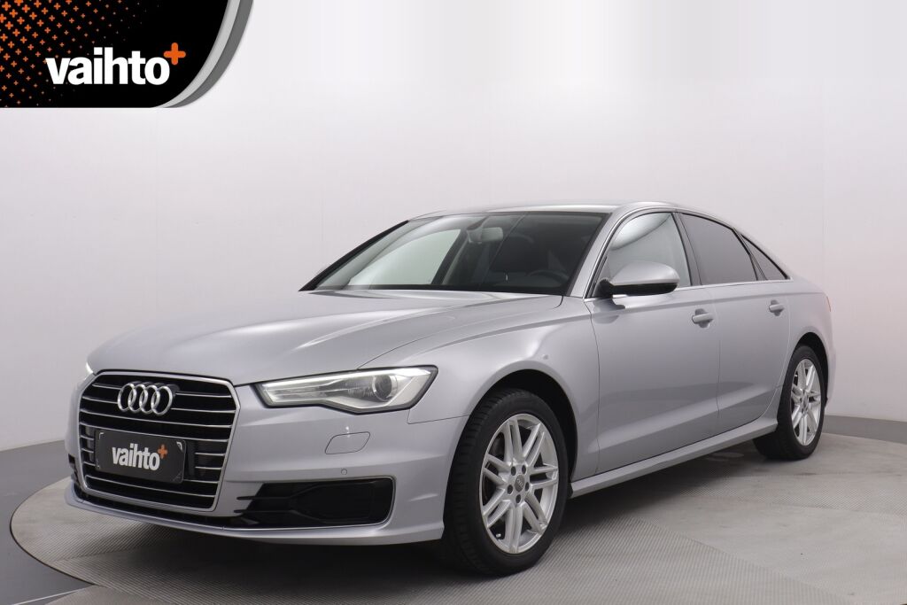 Audi A6 2015 Sedan Business Sport 1,8 TFSI 140 kW ultra S tronic / Ketju vaihdettu / Tutkat / Koukku / Sporttipenkit
