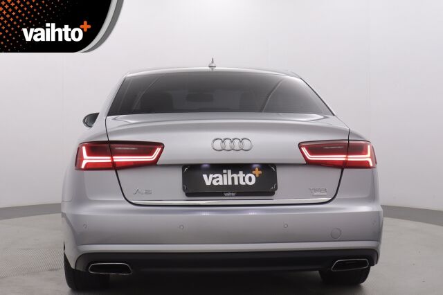 Audi A6 2015 Sedan Business Sport 1,8 TFSI 140 kW ultra S tronic / Ketju vaihdettu / Tutkat / Koukku / Sporttipenkit