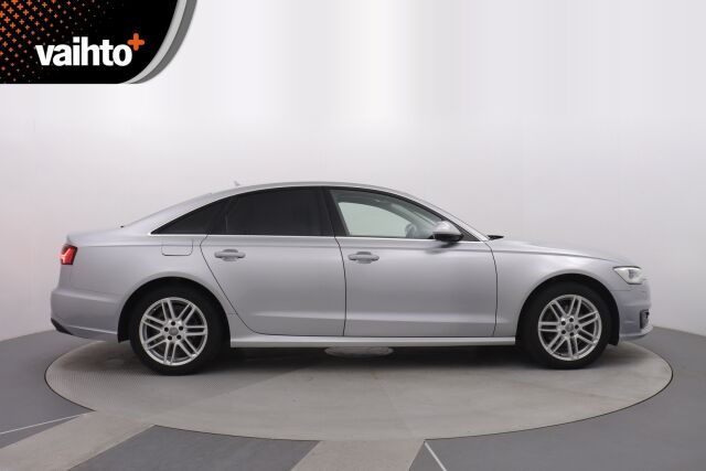 Audi A6 2015 Sedan Business Sport 1,8 TFSI 140 kW ultra S tronic / Ketju vaihdettu / Tutkat / Koukku / Sporttipenkit