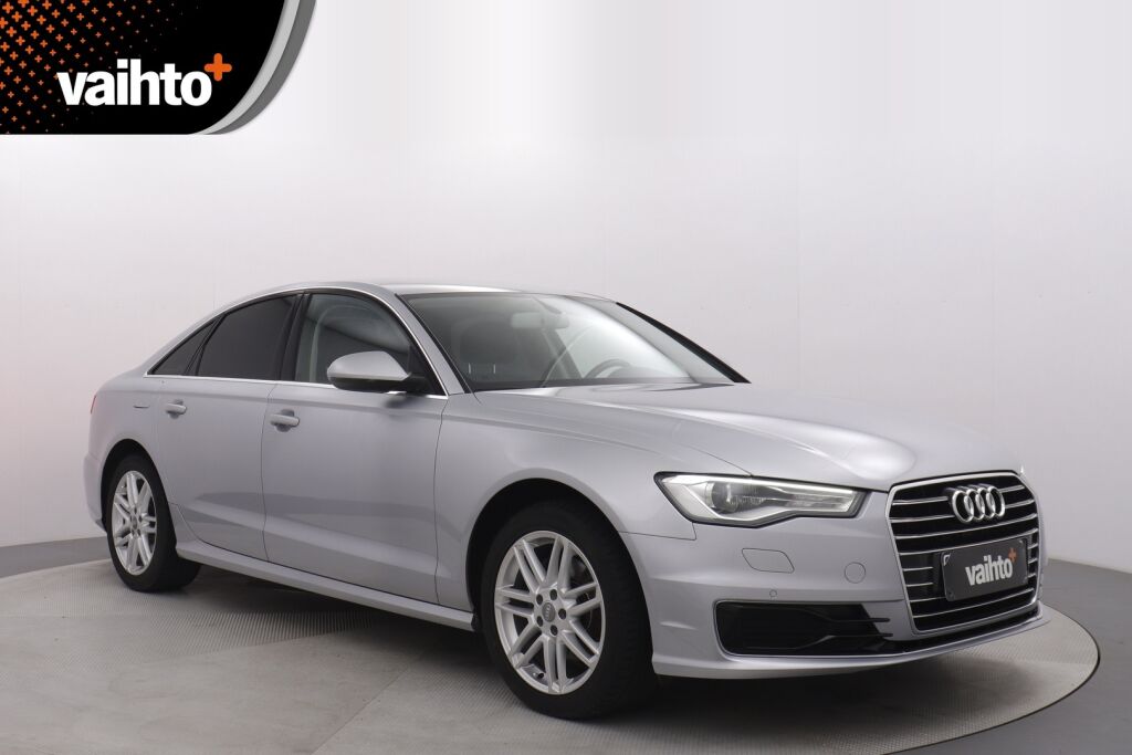 Audi A6 2015 Sedan Business Sport 1,8 TFSI 140 kW ultra S tronic / Ketju vaihdettu / Tutkat / Koukku / Sporttipenkit