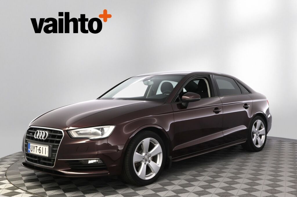Audi A3 2014 Sedan Business Sport 1,8 TFSI 132 kW quattro S tronic / Adaptiivinen vakionopeussäädin/Sport penkit