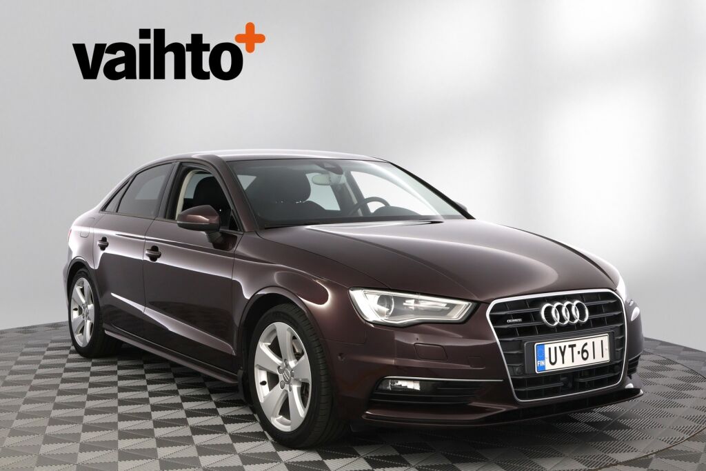 Audi A3 2014 Sedan Business Sport 1,8 TFSI 132 kW quattro S tronic / Adaptiivinen vakionopeussäädin/Sport penkit