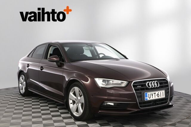 Audi A3 2014 Sedan Business Sport 1,8 TFSI 132 kW quattro S tronic / Adaptiivinen vakionopeussäädin/Sport penkit