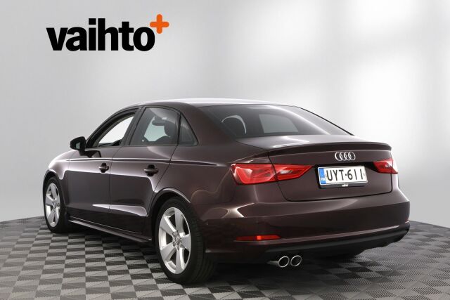Audi A3 2014 Sedan Business Sport 1,8 TFSI 132 kW quattro S tronic / Adaptiivinen vakionopeussäädin/Sport penkit
