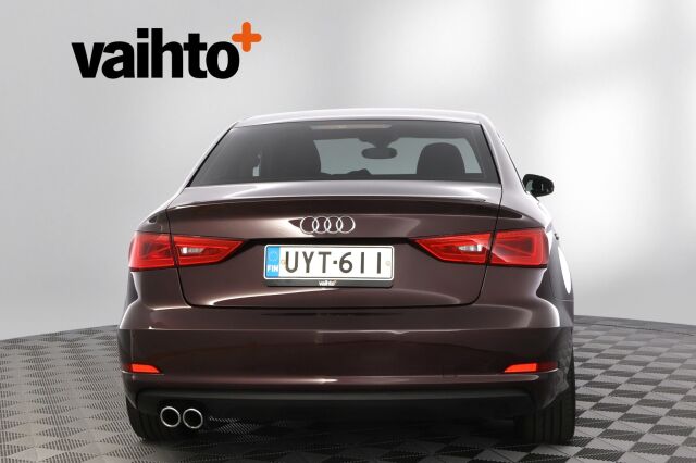 Audi A3 2014 Sedan Business Sport 1,8 TFSI 132 kW quattro S tronic / Adaptiivinen vakionopeussäädin/Sport penkit