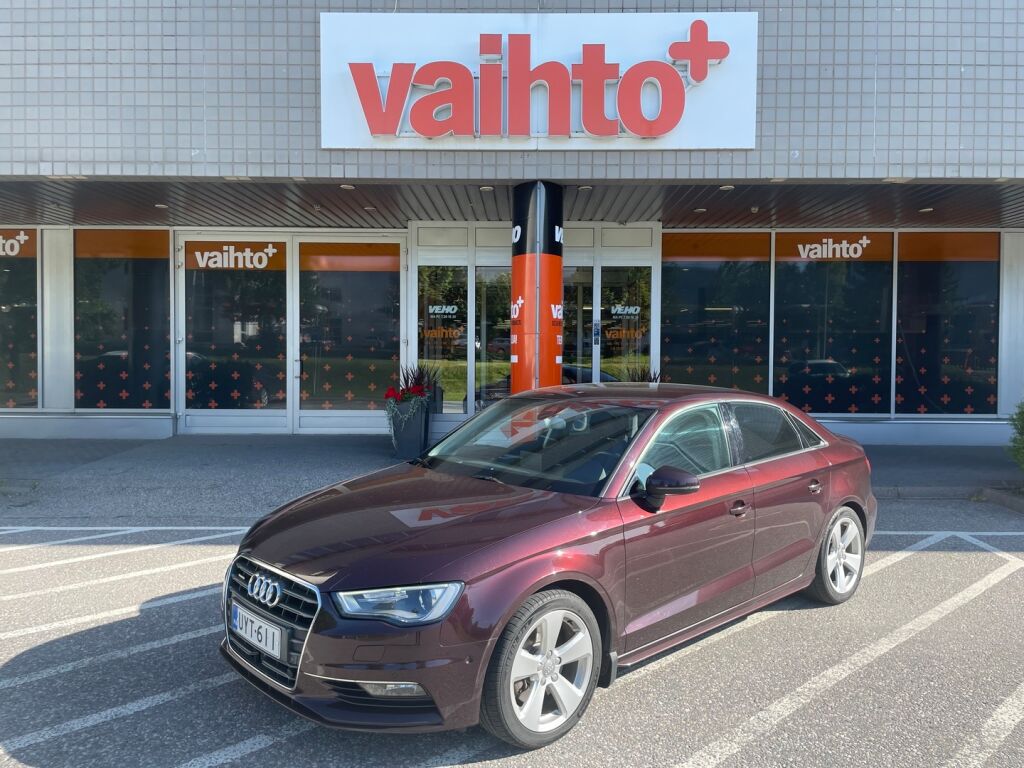 Audi A3 2014 Sedan Business Sport 1,8 TFSI 132 kW quattro S tronic / Adaptiivinen vakionopeussäädin/Sport penkit