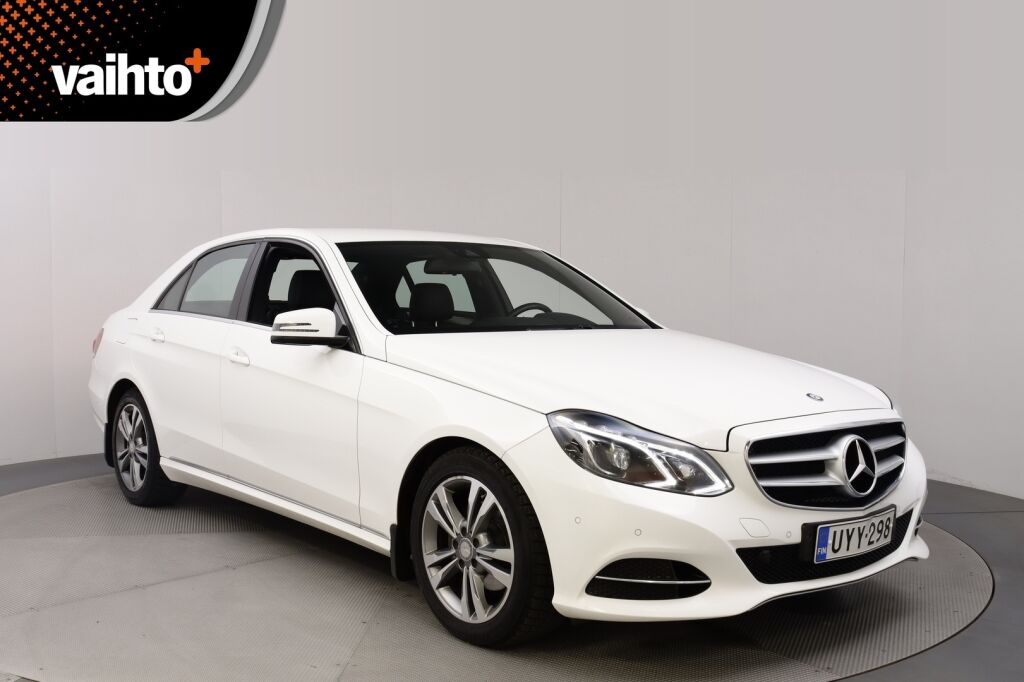 Mercedes-Benz E 2015 220 BlueTec A Business / LED-ajovalot / Pysäköintitutkat / Vetokoukku