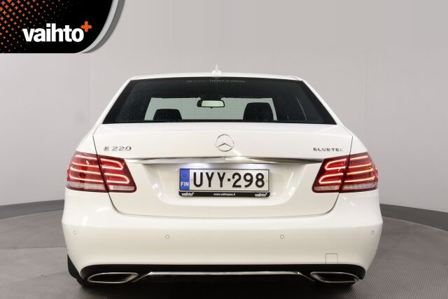Mercedes-Benz E 2015 220 BlueTec A Business / LED-ajovalot / Pysäköintitutkat / Vetokoukku