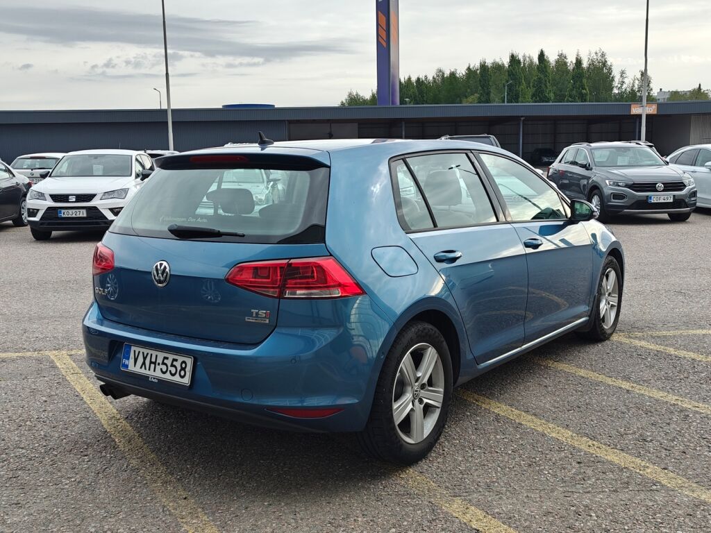 Volkswagen Golf 2013 Highline 1,4 TSI 90 kW (122 hv) BlueMotion Technology DSG-automaatti / Suomiauto / 2 om / ACC / Webasto / Tutkat