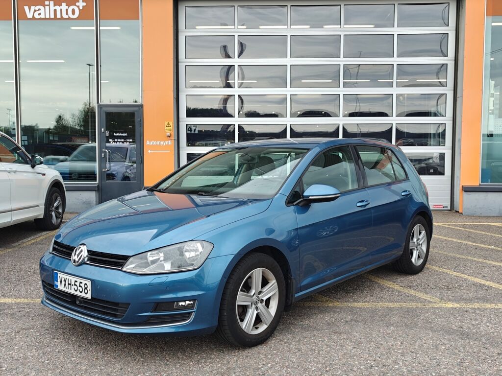 Volkswagen Golf 2013 Highline 1,4 TSI 90 kW (122 hv) BlueMotion Technology DSG-automaatti / Suomiauto / 2 om / ACC / Webasto / Tutkat