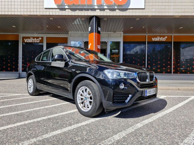 BMW X4 2015 F26 xDrive20d A Business / Nahkasisusta / Sport istuimet / Kamera / 1 Om / Ratinlämmitin / Harman Kardon