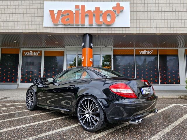 Mercedes-Benz SLK 2005 350 V6 Roadster A / Webasto / Xenon / Nahkaverhoilu / Air scarf / Hyvin huollettu / Uudet kesärenkaat