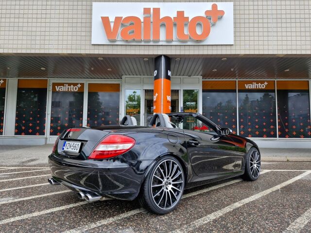 Mercedes-Benz SLK 2005 350 V6 Roadster A / Webasto / Xenon / Nahkaverhoilu / Air scarf / Hyvin huollettu / Uudet kesärenkaat