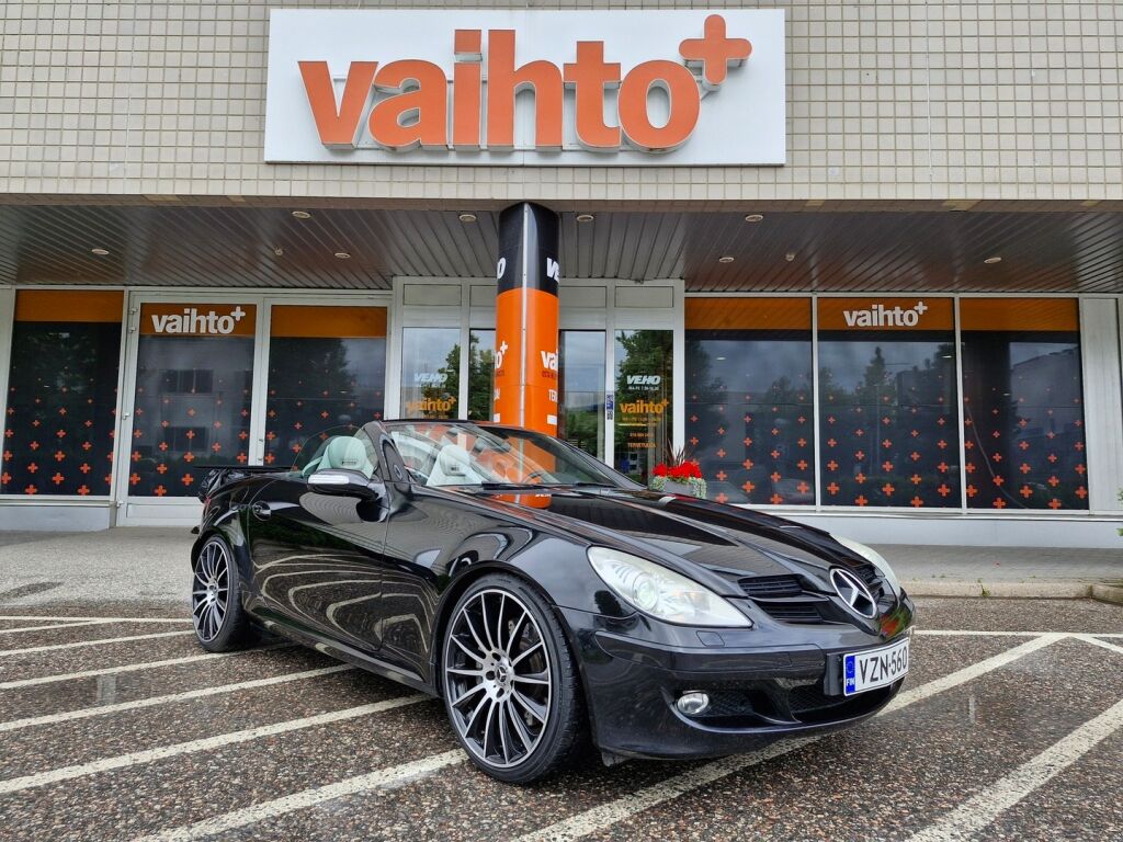 Mercedes-Benz SLK 2005 350 V6 Roadster A / Webasto / Xenon / Nahkaverhoilu / Air scarf / Hyvin huollettu / Uudet kesärenkaat
