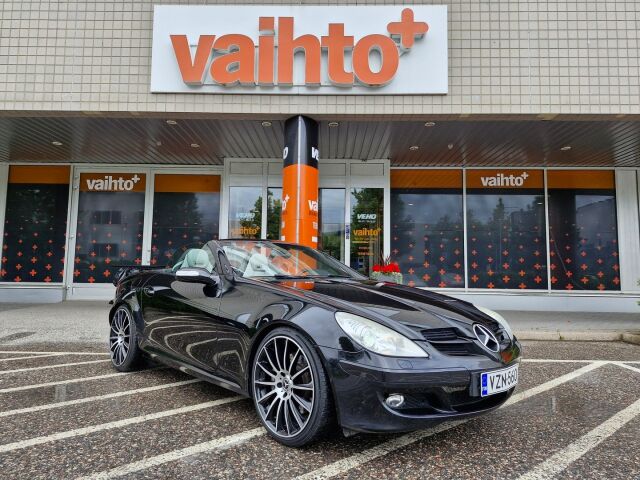 Mercedes-Benz SLK 2005 350 V6 Roadster A / Webasto / Xenon / Nahkaverhoilu / Air scarf / Hyvin huollettu / Uudet kesärenkaat