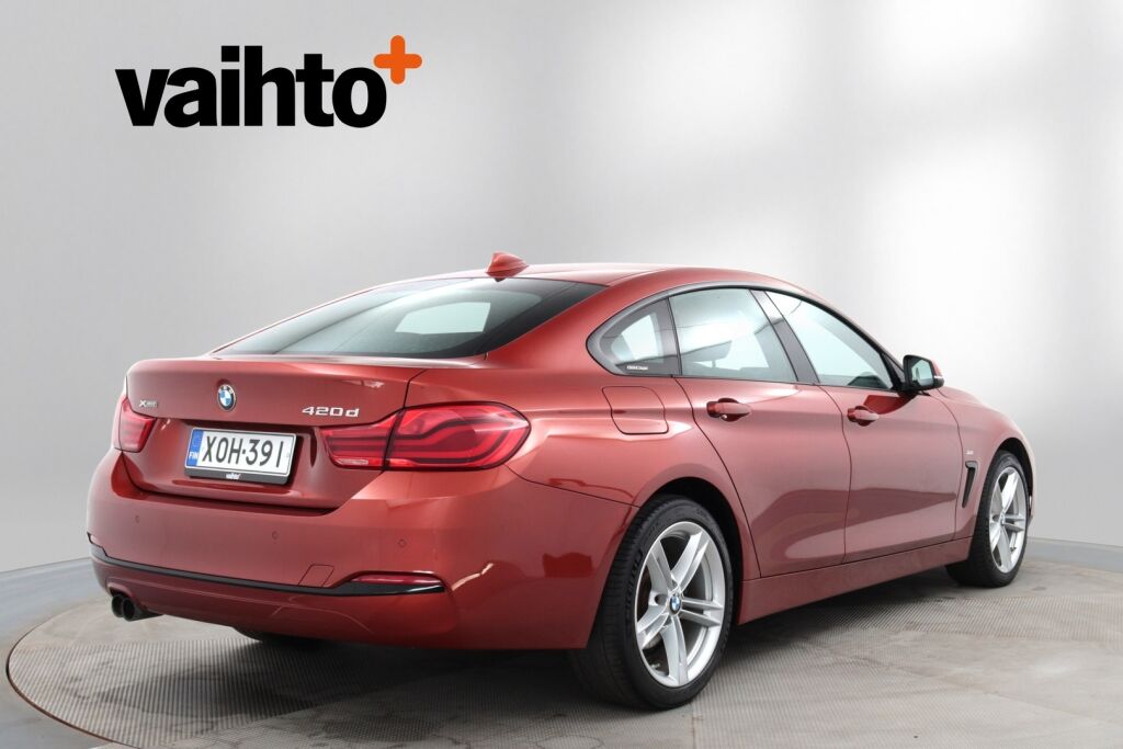BMW 420 2018 F36 Gran Coupe 420d A xDrive Business Sport / Neliveto / Led / Lämmitettävä ohjauspyörä / Bluetooth