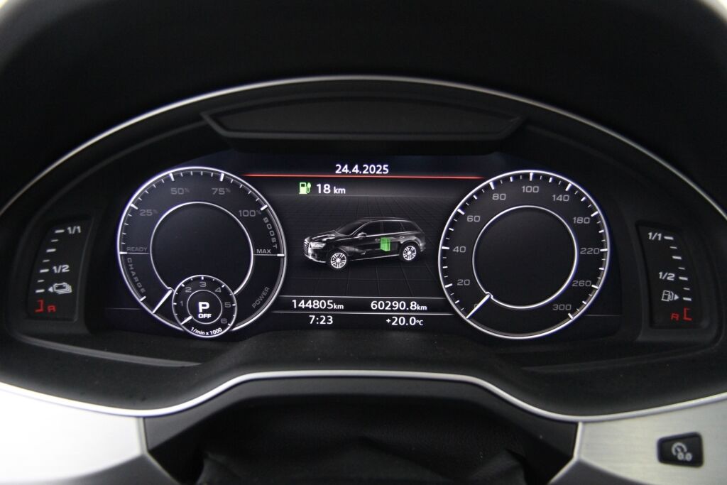 Audi Q7 2017 Business 3,0 V6 TDI e-tron quattro tiptron / Webasto / Kääntyvä koukku / Suomi-auto / Yksi omistaja / Matrix LED-ajovalot